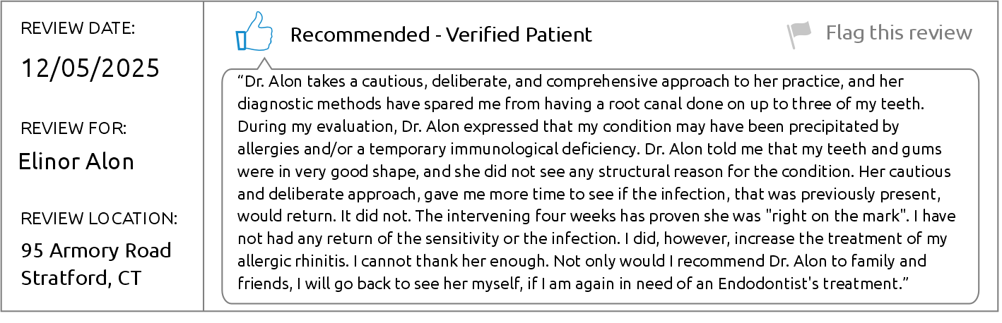 Dr. Elinor Alon - Brighter Patient review
