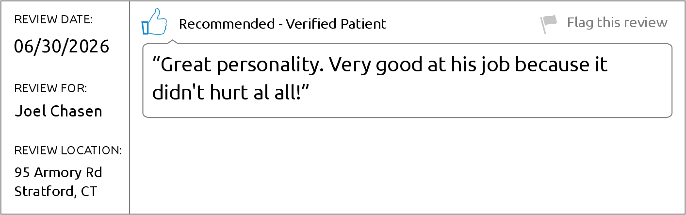 Dr. Joel Chasen - Brighter Patient Review