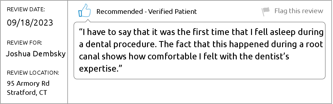 Dr. Joshua Demsbky - Brighter Patient review